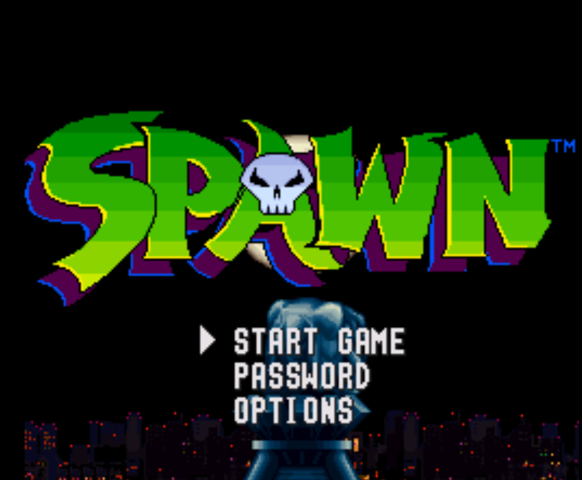 Spawn Title Screen